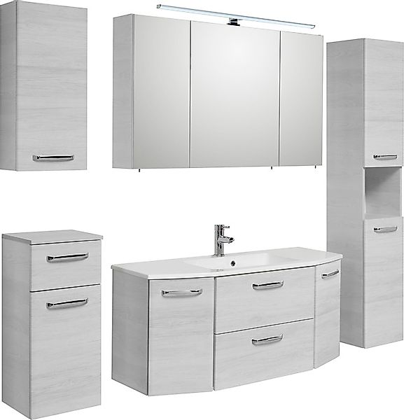 Saphir Badmöbel-Set »Quickset 936 5-teilig, Mineralmarmor-Waschtisch mit LE günstig online kaufen