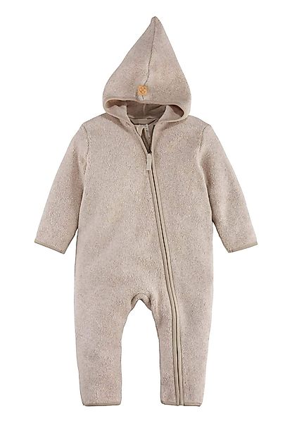 Hessnatur Fleeceoverall aus reiner Bio-Baumwolle (1-tlg) günstig online kaufen