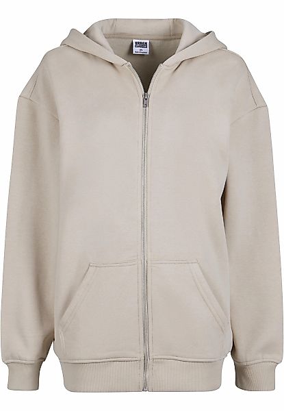 URBAN CLASSICS Sweatjacke "Urban Classics Damen Ladies Oversized Zip Hoody" günstig online kaufen