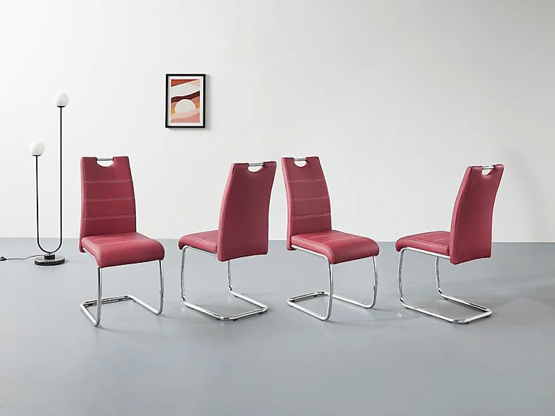 HELA Freischwinger "Flora, Esszimmerstühle" (Set) 4 Stk.Schwingstuhl Set: 1 günstig online kaufen