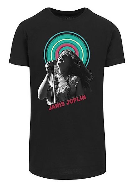 F4NT4STIC T-Shirt Long Cut T-Shirt 'Janis Joplin Halo Photo' Herren,Premium günstig online kaufen