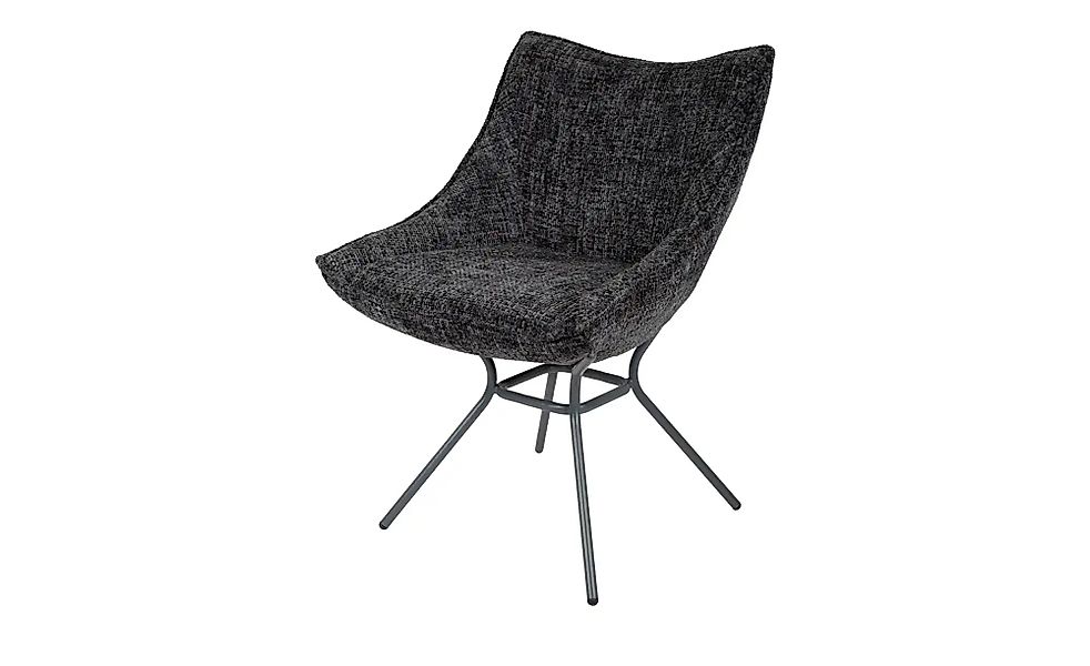 Jette Home Esszimmerstuhl  Safiros ¦ schwarz ¦ Maße (cm): B: 57 H: 85,5 T: günstig online kaufen