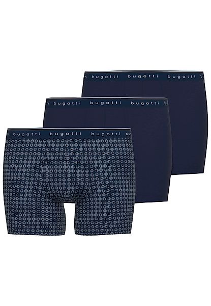 bugatti Boxershorts BUGATTI Herren Long-Pants blau günstig online kaufen