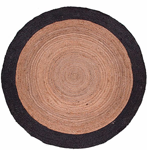 Paco Home Teppich »Viborg 594«, rund, 6 mm Höhe, Jute, Modern, Boho, Ethno, günstig online kaufen