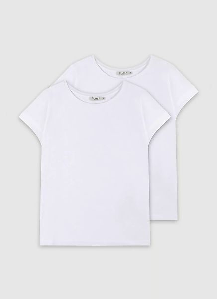 T-Shirt Set Rundhals günstig online kaufen