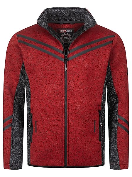 Rock Creek Fleecejacke Herren Jacke Melange Fleecejacke H-373 günstig online kaufen