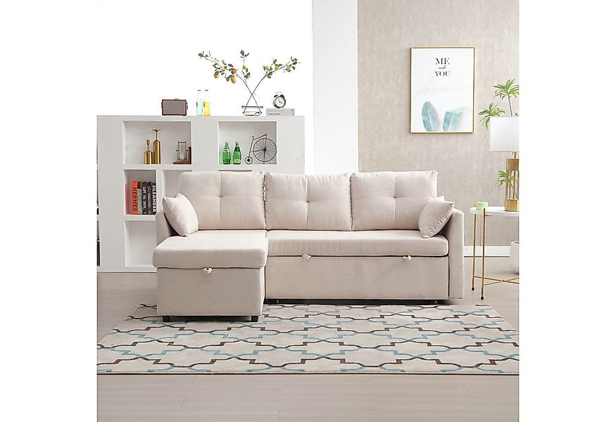 OKWISH Sofa Ecksofa L-förmiges modulares Sofa, günstig online kaufen
