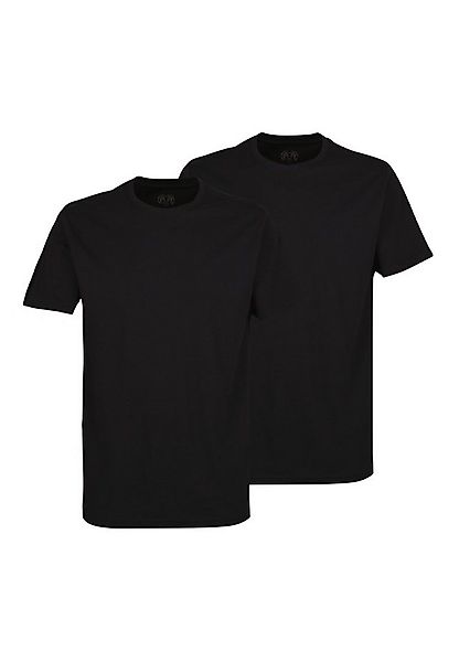 CECEBA Unterziehshirt CECEBA Herren T-Shirt schwarz uni 2er Pack (2-St) günstig online kaufen