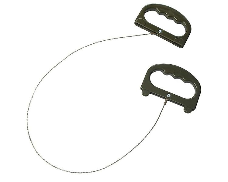 Mil-Tec Handsäge Militär Drahtsäge mit Griffen günstig online kaufen