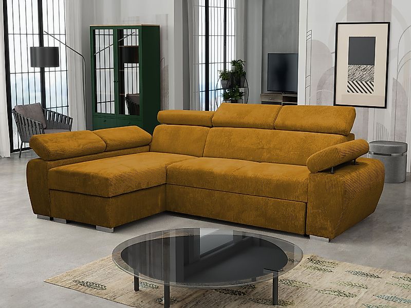 MIRJAN24 Ecksofa Boston Mini Premium Cord günstig online kaufen