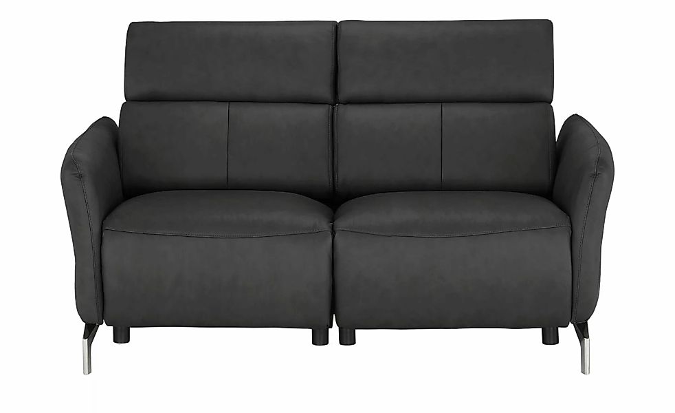 uno Ledersofa 2-sitzig Messina ¦ schwarz ¦ Maße (cm): B: 158 H: 98 T: 101.0 günstig online kaufen