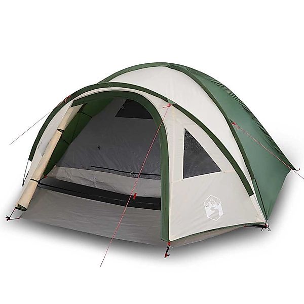 vidaXL Kuppelzelt Kuppel-Campingzelt 4 Personen Grün günstig online kaufen