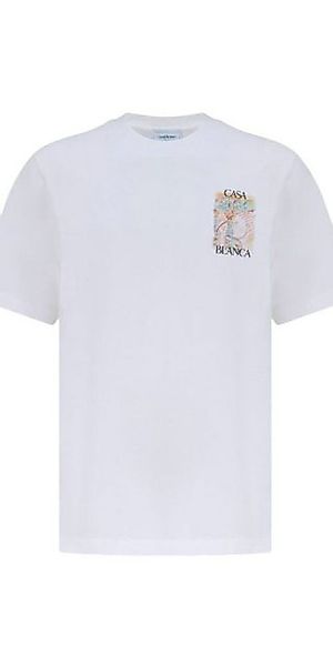 Casablanca Print-Shirt Casablanca T-Shirt mit Logostickerei günstig online kaufen