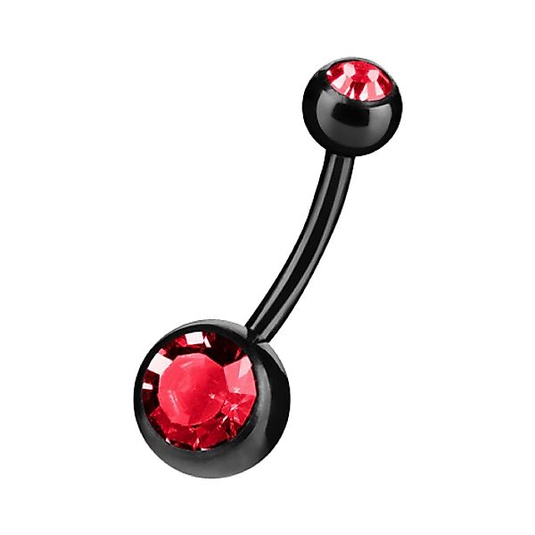 Taffstyle Bauchnabelpiercing Piercing Chirurgenstahl Zirkonia Doppel, günstig online kaufen