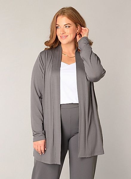 Base Level Curvy Strickjacke offen, ohne Verschluss günstig online kaufen