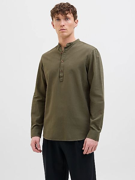 Jack & Jones Langarmhemd JJESUMMER HALF günstig online kaufen