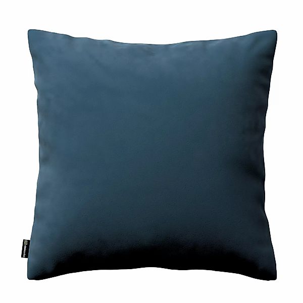 Kissenhülle Mia, blau, 43 x 43 cm, Velvet (704-16) günstig online kaufen