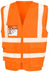 Result Warnweste Heavy Duty Polycotton Security günstig online kaufen