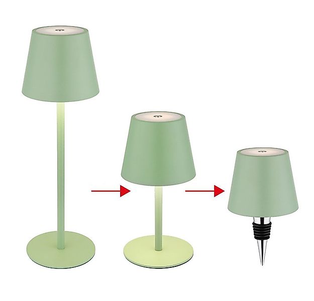 GLOBO LIGHTING LED Tischleuchte, LED-Leuchtmittel fest verbaut, Kaltweiß, W günstig online kaufen