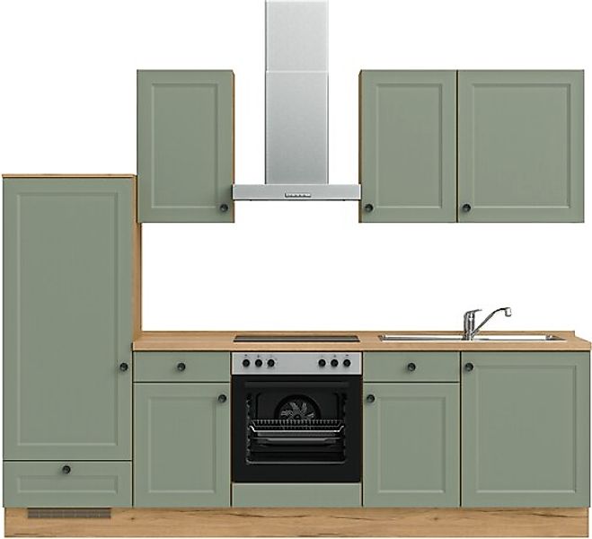 nobilia® Küchenzeile »"Cascada I"« vormontiert, Ausrichtung wählbar, Breite günstig online kaufen