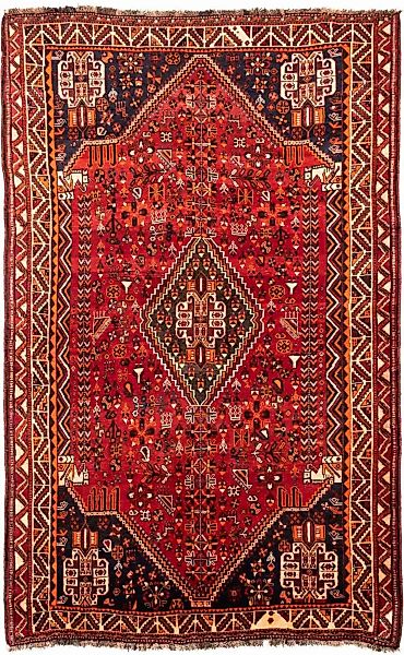 morgenland Wollteppich »Shiraz Medaillon 234 x 155 cm«, rechteckig günstig online kaufen