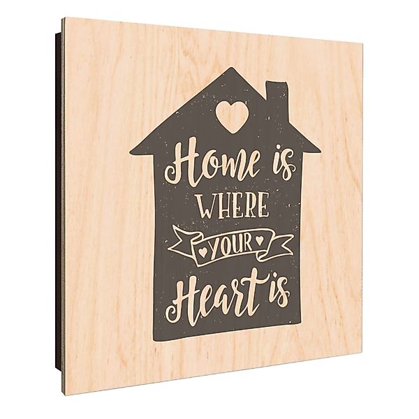 Banjado Großer Schlüsselkasten Holz 30x30cm Schwarz Scharnier Links 50 Hake günstig online kaufen