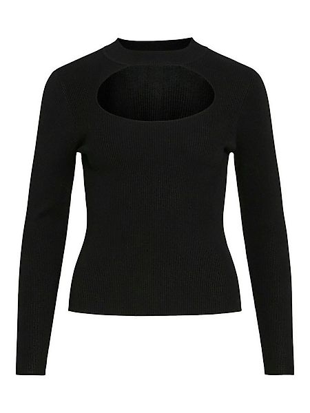 Vila Longpullover Regular Fit Rundhals gestricktes Oberteil VINELLY L/S NEC günstig online kaufen