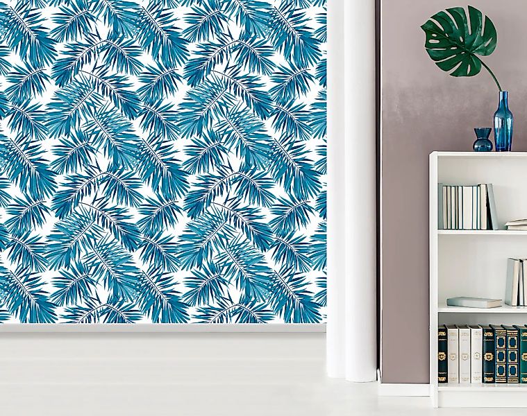 queence Vinyltapete »Bent«, floral-geblümt-gemustert-Motiv, 90x250cm, selbs günstig online kaufen