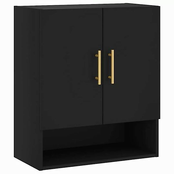 vidaXL Hängeschrank Hängeschrank Wandschrank Schwarz 60x31x70 cm Spanplatte günstig online kaufen