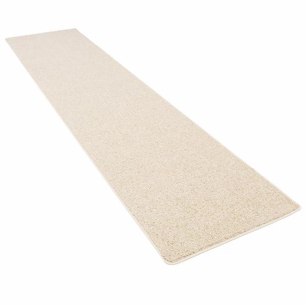 Snapstyle Hochflor Velours Teppich Läufer Mona Creme 100x300cm günstig online kaufen