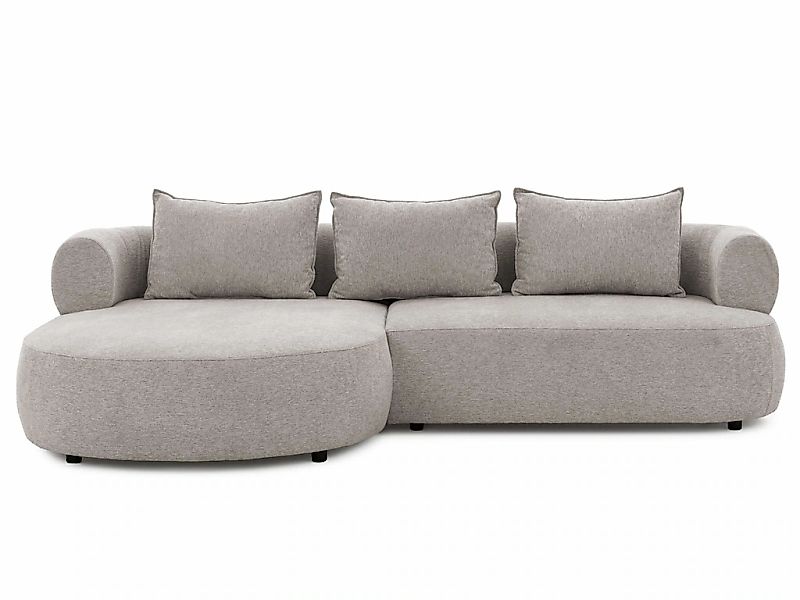 Home affaire Ecksofa "LUSSAC L-Form Design-Sofa mit Zierkissen, Maße B/T/H: günstig online kaufen