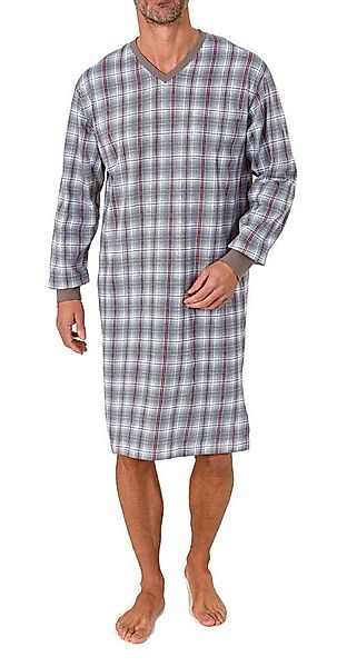 Normann Pyjama Normann Herren langarm Nachthemd mit Bündchen – auch in Über günstig online kaufen