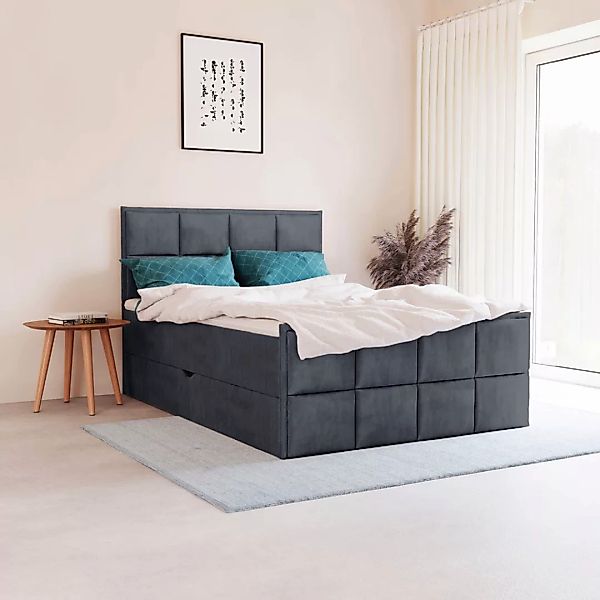 Leonique Boxspringbett "Timeo", in den Breiten 120,140,160 & 180 cm erhältl günstig online kaufen