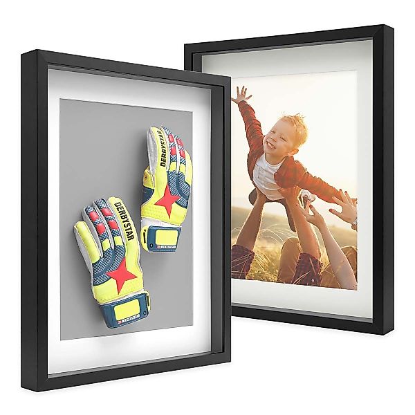 PHOTOLINI Bilderrahmen 2er Set 3D-Rahmen mit günstig online kaufen