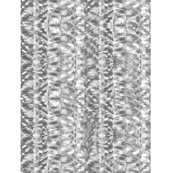 Arsvita Flauschvorhang Flauschgardine Vorhang 90 cm x 220 cm Meliert Hellgr günstig online kaufen