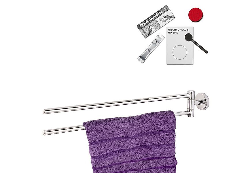 bremermann Handtuchstange Bad-Serie LUCENTE - inkl. Klebeset, aus Edelstahl günstig online kaufen
