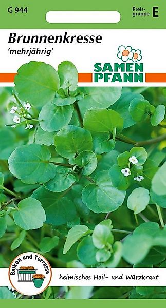 SAMEN PFANN Kräutersamen Brunnenkresse - Kräuter-Samen Gewürz Saatgut Samen günstig online kaufen