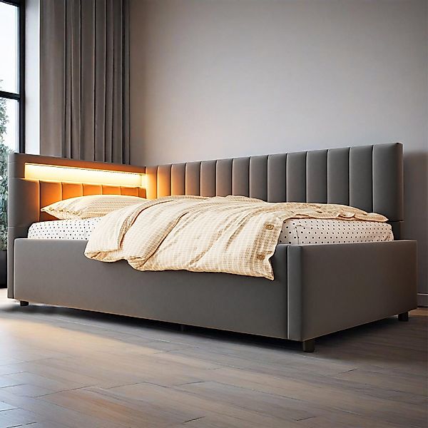 MODFU Schlafsofa Kinderbett, 90x200 cm mit günstig online kaufen