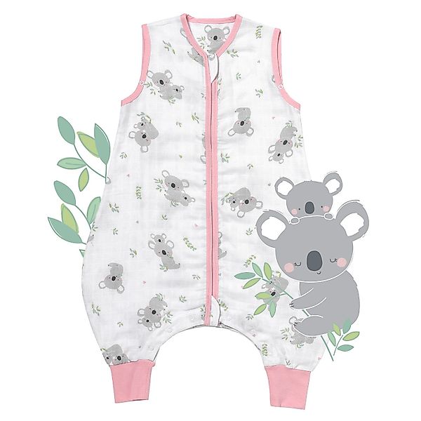 Schlummersack Kinderschlafsack Musselin Schlafsack mit Füßen, günstig online kaufen