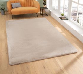 my home Fellteppich Rabbit, Kunstfell, Kaninchenfell-Haptik, günstig online kaufen