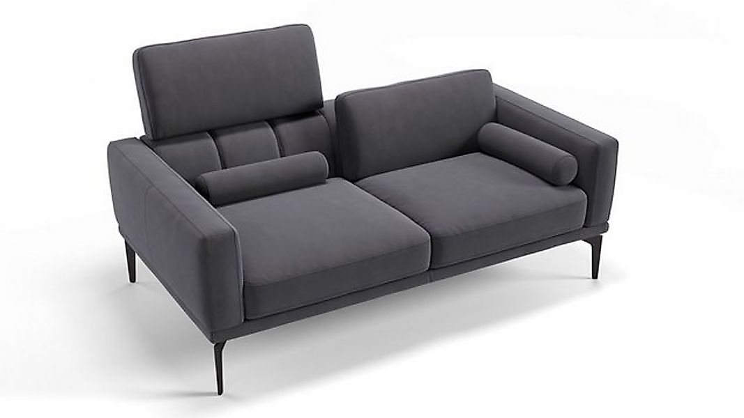 Sofanella 2-Sitzer Stoff BIANCO, Relaxsofa, Designsofa, Designer Couch, Ita günstig online kaufen