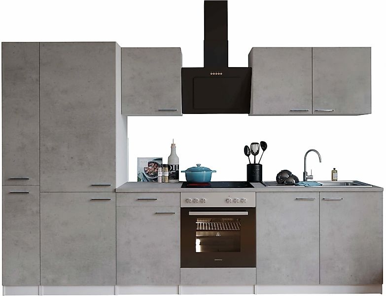 MESANA Küchenzeile "Malia", Breite 300 cm, 85 cm Arbeitshöhe, in exklusiver günstig online kaufen