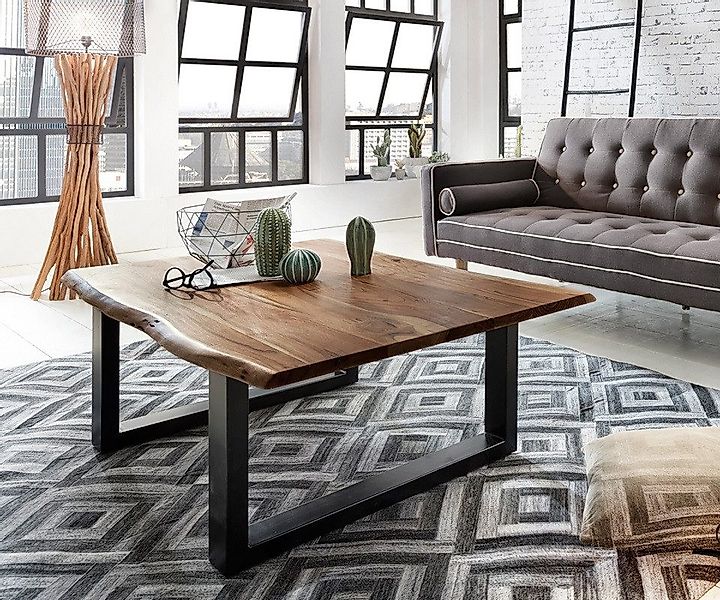 Loreno® Couchtisch Noah, massives Akazienholz, natürliche günstig online kaufen