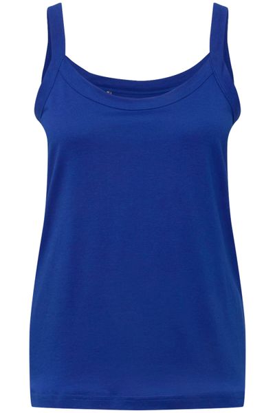 Ulla Popken Longtop Spaghettitop Rundhals Modalmix günstig online kaufen