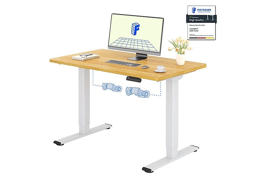 FLEXISPOT Schreibtisch Basic Plus Elektrisch höhenverstellbarer Schreibtisc günstig online kaufen