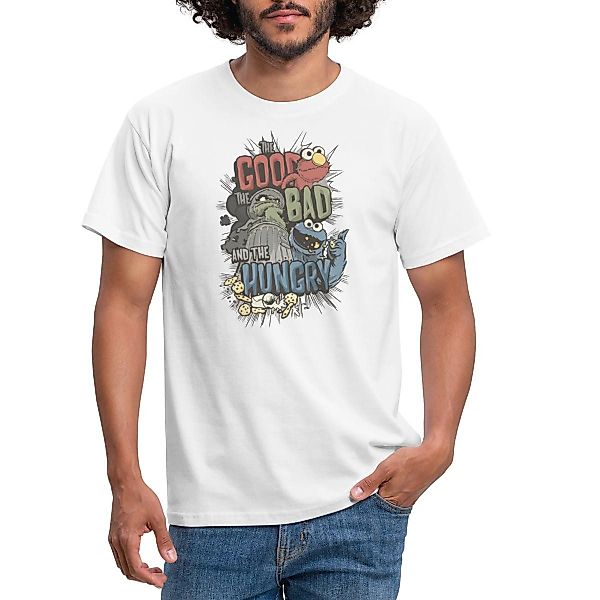 Spreadshirt T-Shirt Sesamstraße Halunken Elmo Oscar günstig online kaufen
