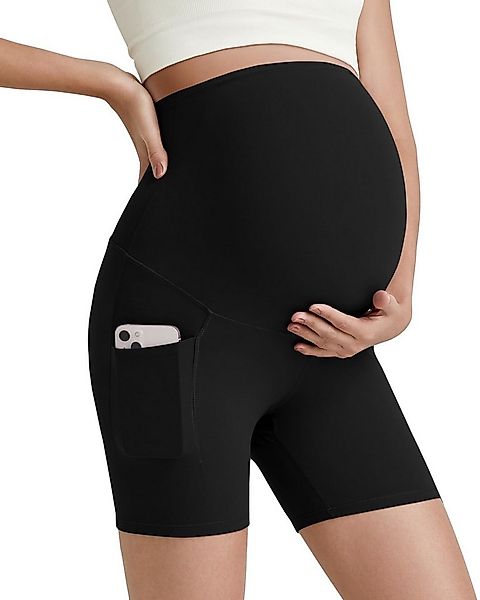 G4Free Umstandshose Damen Umstandsshorts Umstandsleggings Schwangerschafts günstig online kaufen