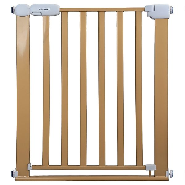 RAMROXX Treppenschutzgitter Absperrgitter beige für 75-85cm günstig online kaufen