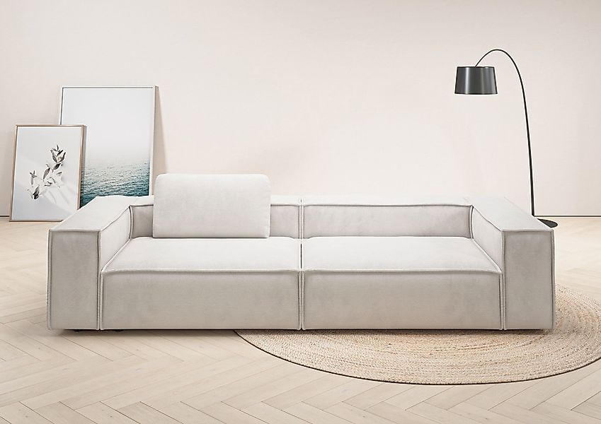 Home affaire 3-Sitzer "Watertown moderner 3-Sitzer" extra breites Sofa mit günstig online kaufen