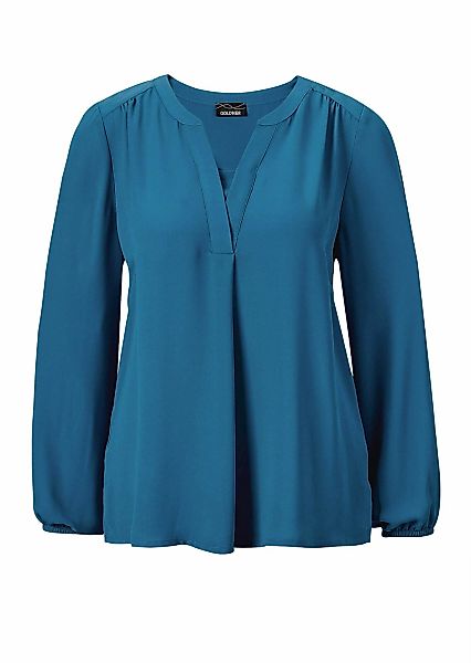 GOLDNER Tunika "Kurzgröße Bluse mit Tunika Ausschnitt" günstig online kaufen